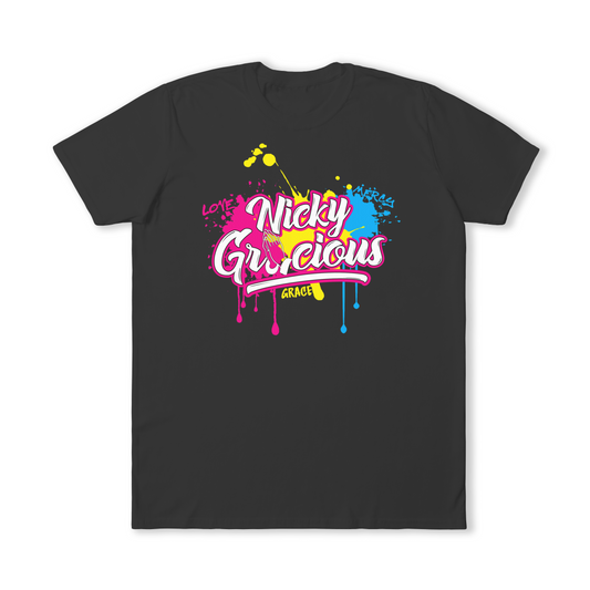 Nicky Gracious Paint Splash T-Shirt