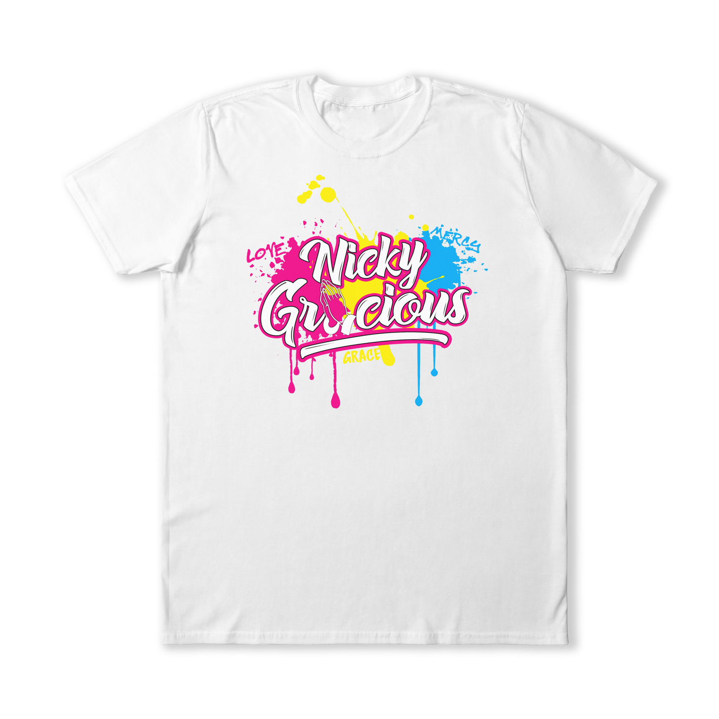 Nicky Gracious Paint Splash T-Shirt